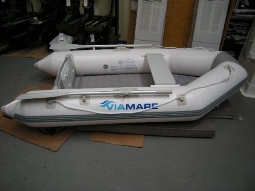 Viamare rubberboot - 250 met opblaasbare bodem