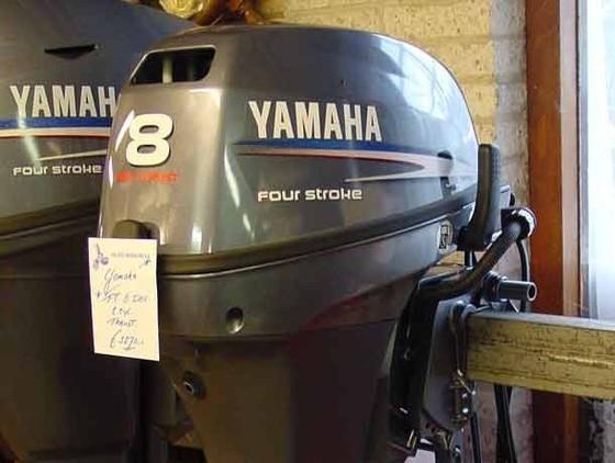 Yamaha 8 pk werkmotor
