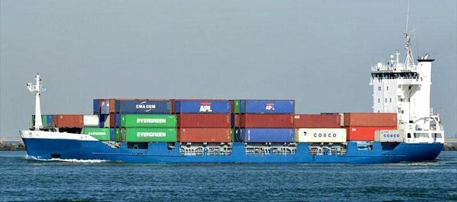 Custom Container Cargo Vessel