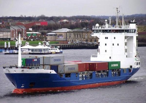 Custom Container Cargo Vessel