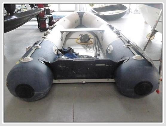 Rubberboot Zodiac - 340 houten vloerdelen