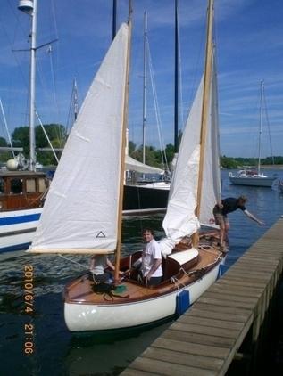 Schold & Janson Lindingo - Classic wooden Sailing Boat